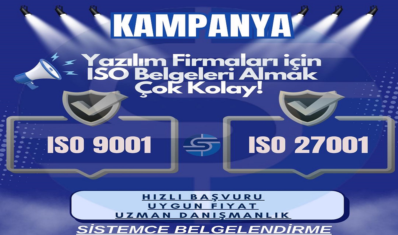 ISO 27001 bilgi güvenliği belgesi 